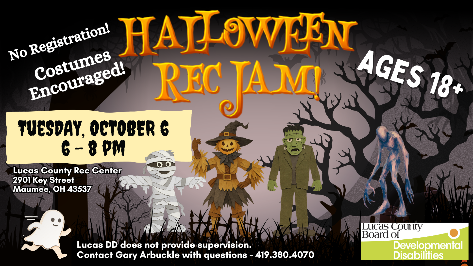 halloween rec jam even